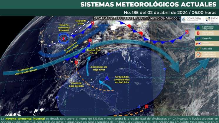   Condiciones estables y clima caluroso se prevé para Oaxaca 