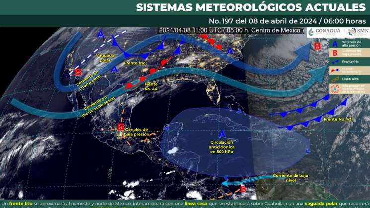 Pronostican ambiente caluroso y algunas lluvias en Oaxaca 