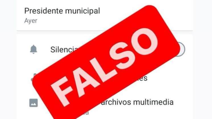  Alerta SEFIN por cuentas falsas de titular Farid Acevedo    