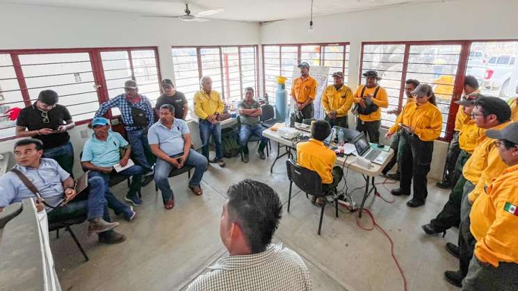 Realizan acciones de combate contra incendio en los Chimalapas   