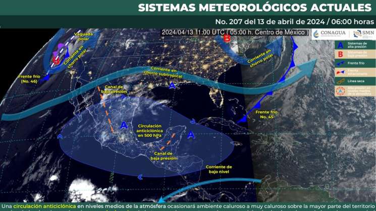  Se prevé ambiente caluroso y calor extremo para Oaxaca 