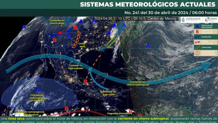  Se espera día caluroso en el estado de Oaxaca para este martes  