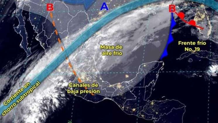 Esta tarde noche se esperan lluvias en varias regiones de Oaxaca 