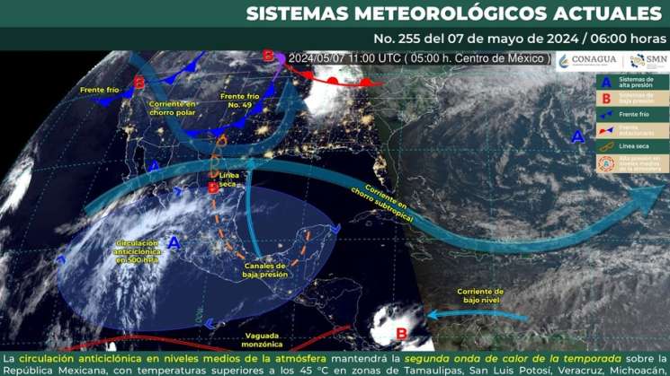 Segunda ola de calor alcanzará su pico máximo en 48 horas 