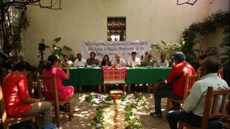 Instalan observatorio ciudadano comunitario de agua en Oaxaca 