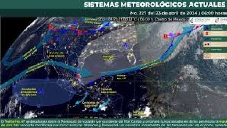  Prevén tormentas aisladas en Valles Centrales, Cuenca y Sierra 