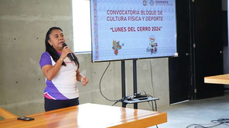 Lanzan Convocatoria de Cultura Física y Deporte “Lunes del Cerro