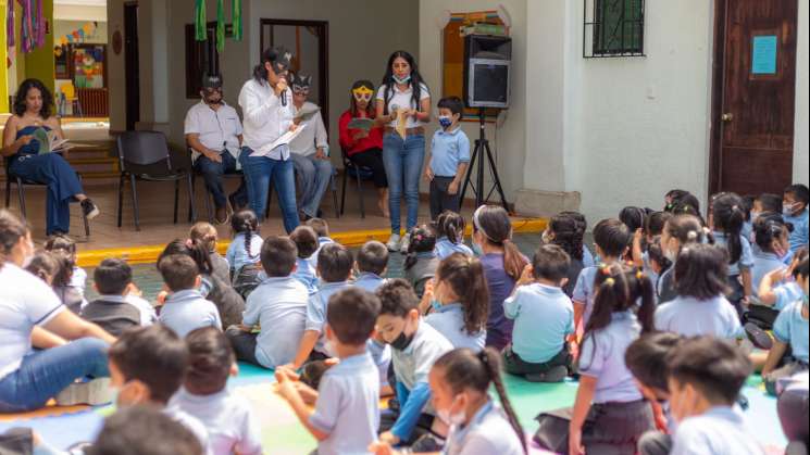  Promueven la lectura a las infancias oaxaqueñas en el Cendi 01 