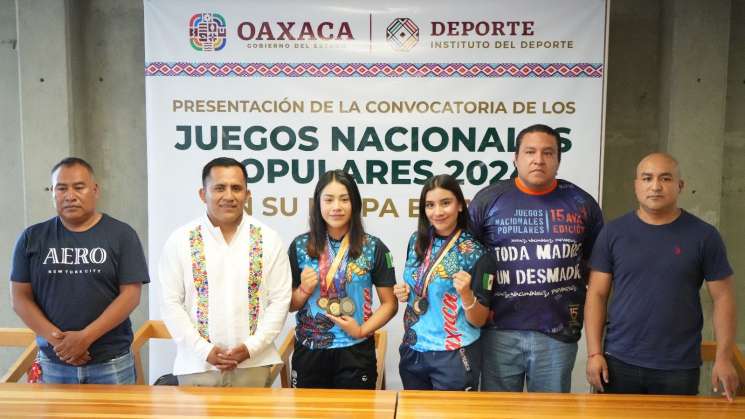  Oaxaca, sede de Juegos Nacionales Populares 2024    