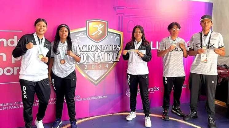 Medalla de oro para Oaxaca en Juegos Nacionales de Conade