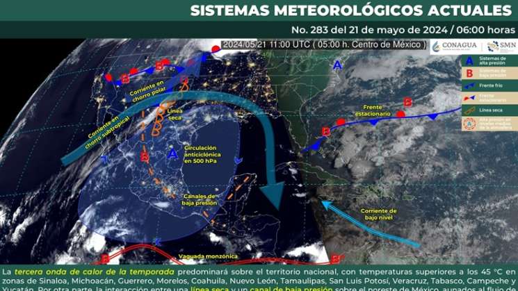 Predominará ambiente muy caluroso en varias regiones de Oaxaca