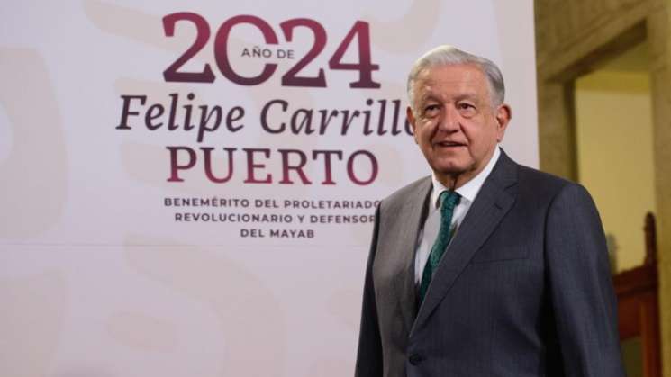 Anuncia AMLO suministro de energía eléctrica a Belice