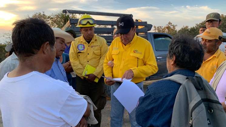   Controlado al 100% el incendio forestal en Tepelmeme 