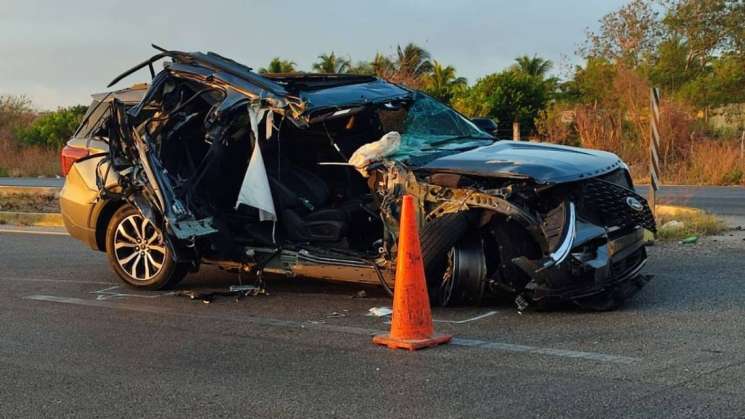 Candidato de Morena en Yucatán sale herido tras accidente en auto