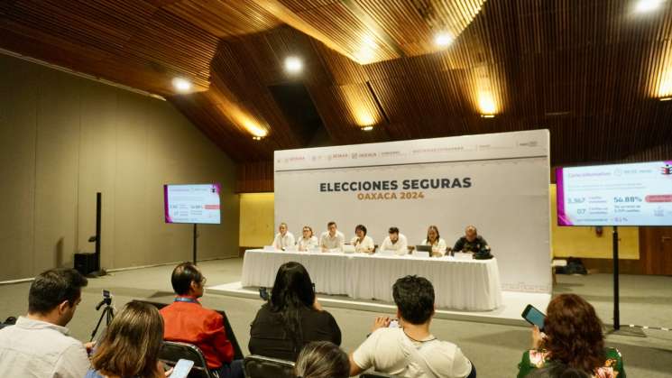  En Oaxaca hay paz, civilidad y gobernabilidad para votar: MOSE  