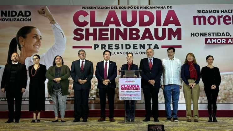 Claudia Shembaum presenta a miembros de su gabinete 