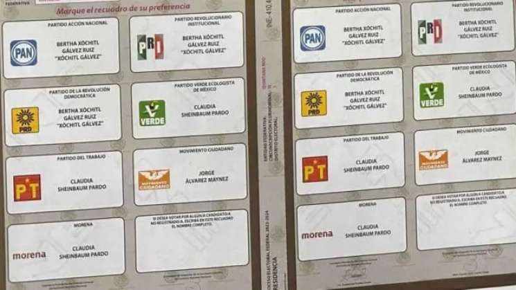 Falsas, boletas electorales encontradas en Santa Cruz Xoxocotlán