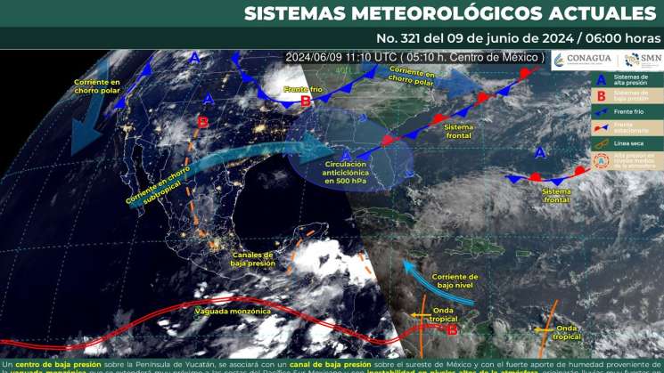   Continuarán lluvias de intensidad variable en Oaxaca 