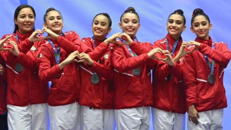 2 de plata para México en Panamericano de Gimnasia Rítmica 