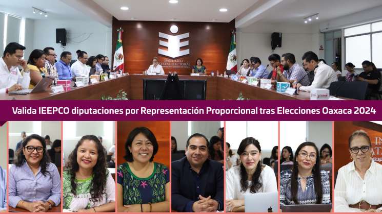 Valida IEEPCO diputaciones por Representación Proporcional 