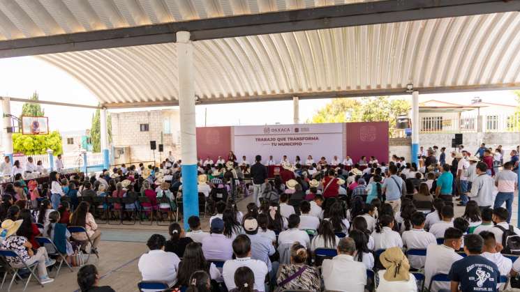  Llega la Primavera Oaxaqueña a San Pedro Tidaá para su bienestar