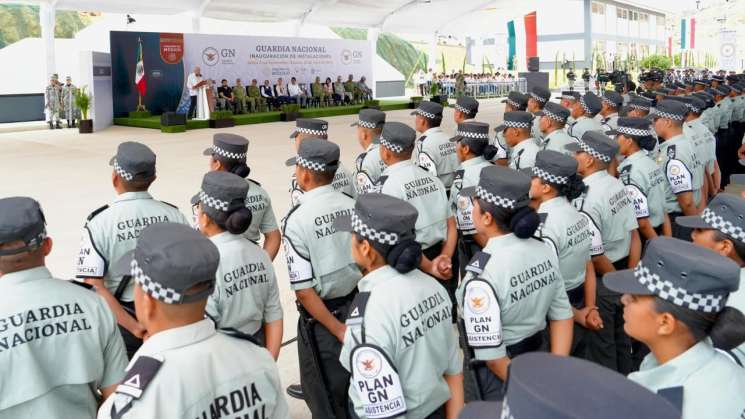 Reconoce Salomón Jara entrega y patriotismo de Guardia Nacional 