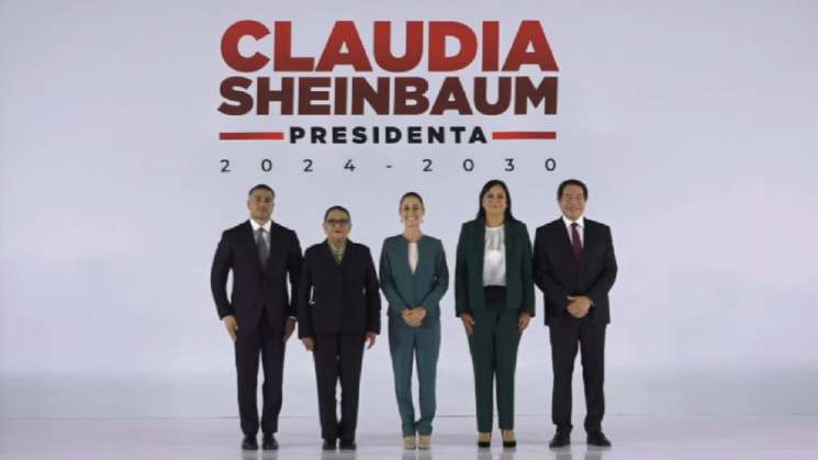 Presenta Claudia Sheinbaum tercer bloque de su gabinete 