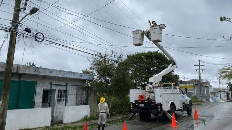 Tras Beryl , hay 203 mil afectados en Quintana Roo y Yucatán: CFE