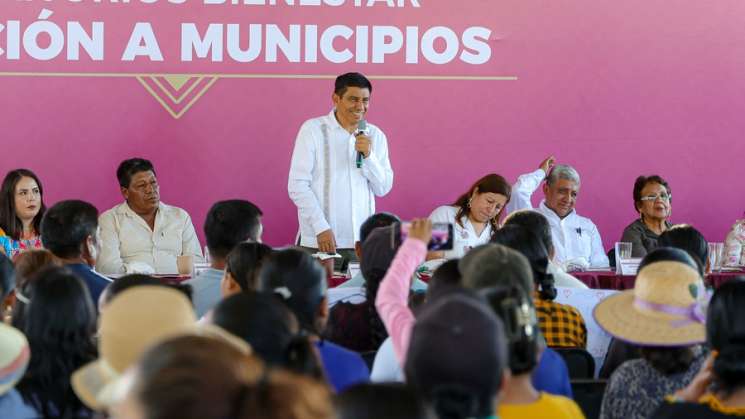 San Pedro Jaltepetongo crece con Municipios Territorio bienestar