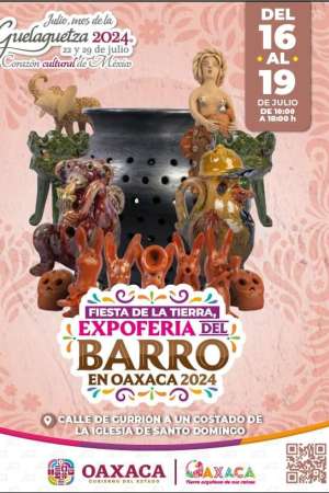 Inicia la Fiesta de la Tierra, Expoferia del Barro en Oaxaca 2024