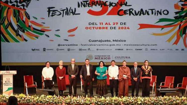 Invitan al 52 del Festival Internacional Cervantino 