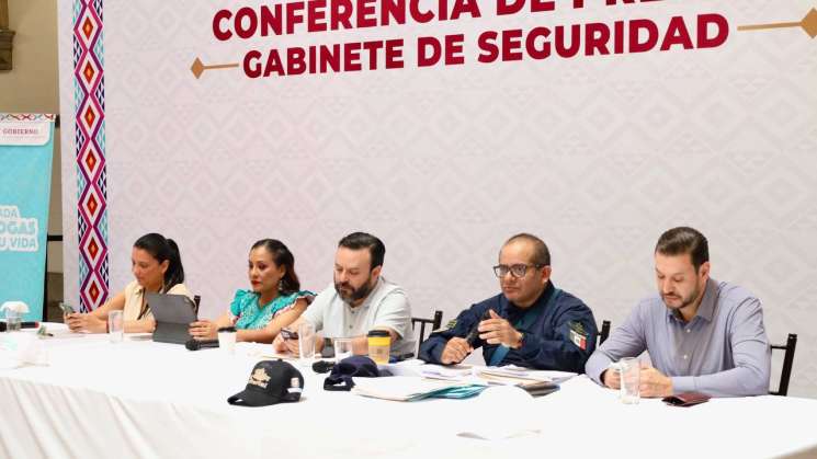 impulsa SSPC la paz y seguridad en todo Oaxaca 