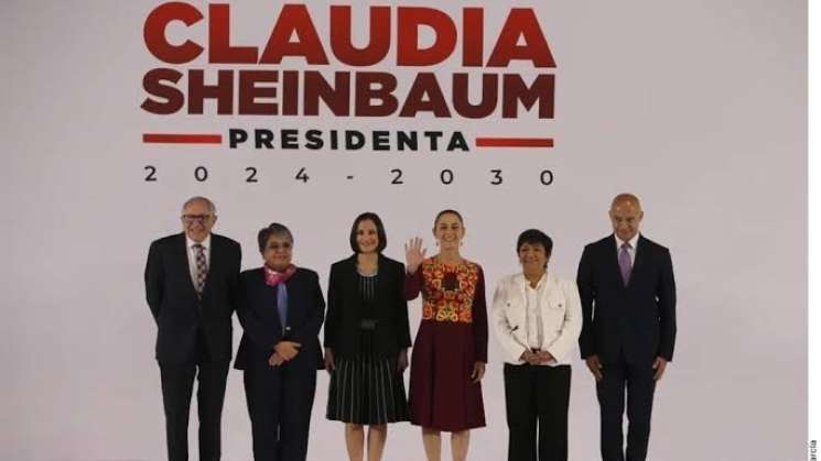 Claudia Shembaum anuncia nombramientos en SFP, SENER y SSA