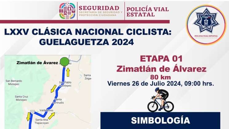 Dispositivo de seguridad en Clásica Ciclista “Lunes del Cerro