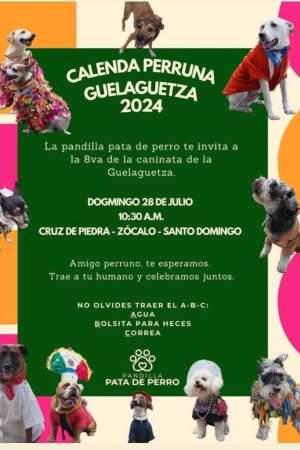 Invitan a 8va Calenda Perruna “Guelaguetza 2024”