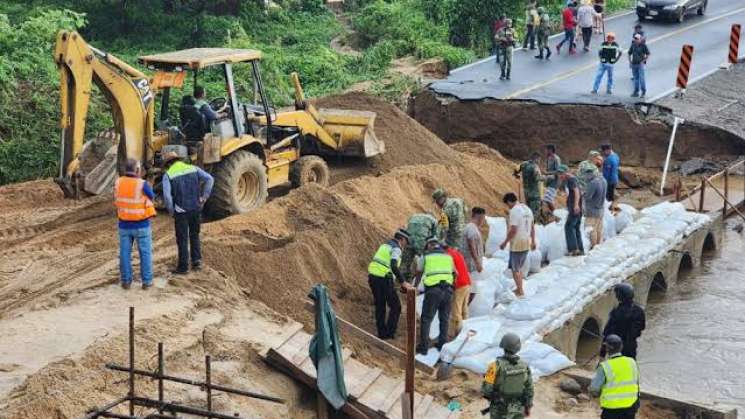 SEDENA rehabilitará tramo de carretera Tuxtepec-Oaxaca