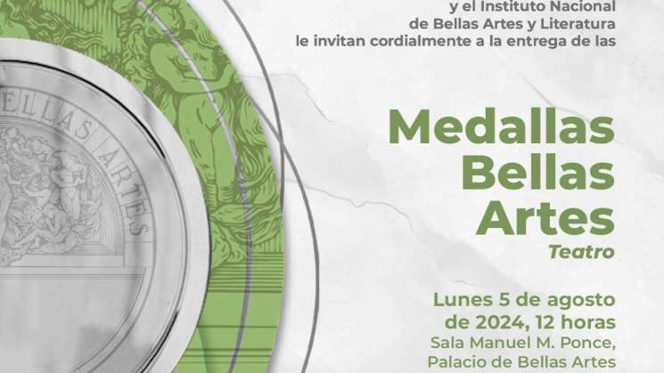 Reconocen a 29 personalidades con Medalla Bellas Artes