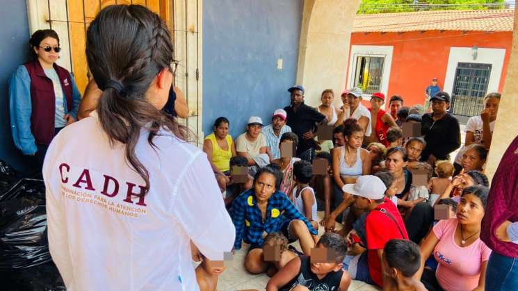 Brinda Gobierno de Oaxaca asistencia humanitaria a migrantes 