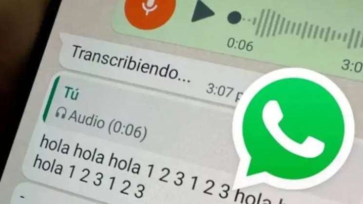 WhatsApp lanza nueva función para transcribir notas de voz 