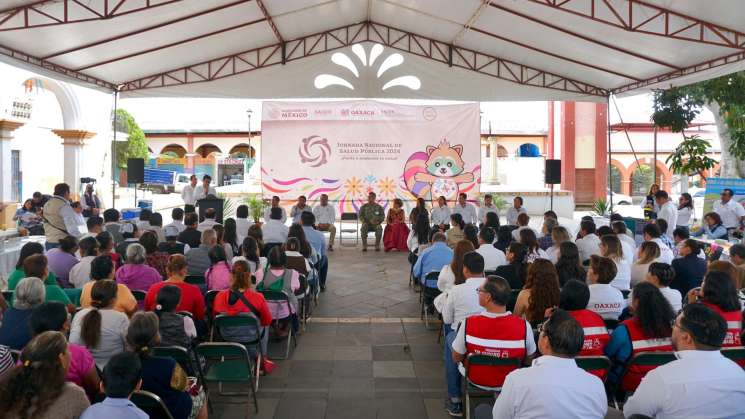 Arranca Jornada Nacional de Salud Pública 2024 en Oaxaca  