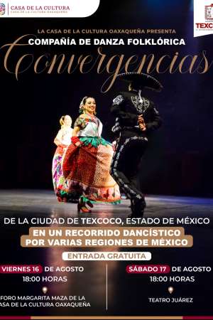  Llega a Oaxaca Compañía de Danza Folclórica Convergencias 