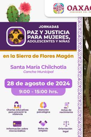  Jornada de Paz y Justicia llegará a la Sierra de Flores Magón  