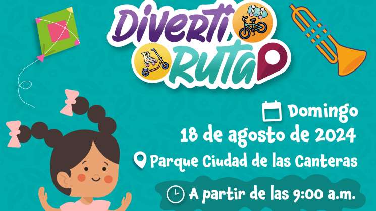 17° edición Diverti Ruta será en el Parque Ciudad de las Canteras