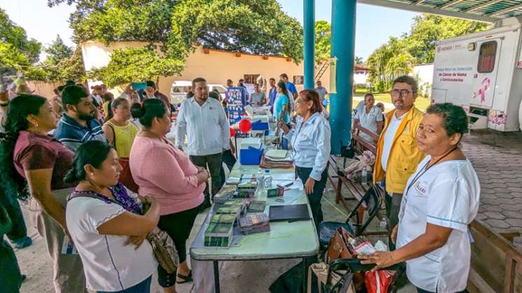 Lleva SSO atención gratuita a Santo Domingo Zanatepec 