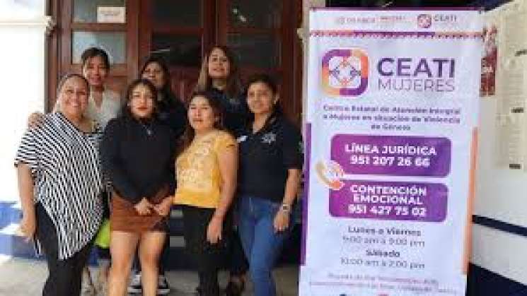 Ofrece Secretaría de las Mujeres atención integral en Ceati