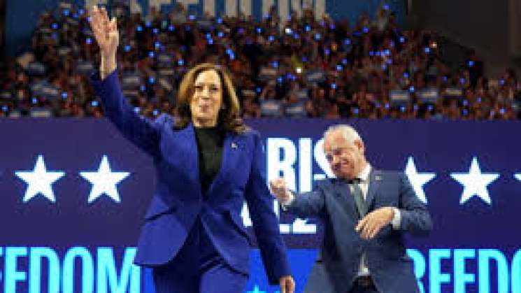 Acepta Kamala Harris nominación presidencial demócrata