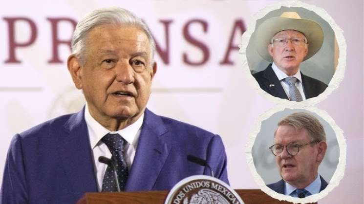 Tras dichos AMLO “pausa” relación con embajadores de EU y Canadá