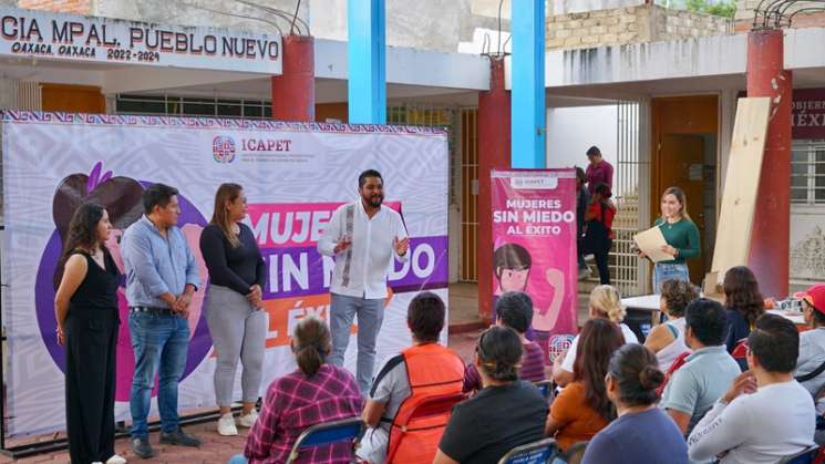 Con Mujeres sin miedo al éxito impulsa Icapet su empoderamiento 