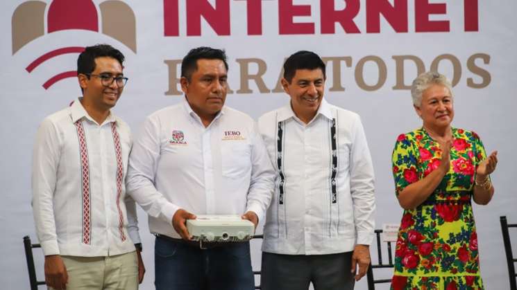  Gobierno de Oaxaca pone en marcha Internet para todos