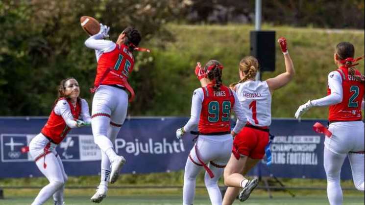 México consiguió su cuarto triunfo Mundial de Flag Football 